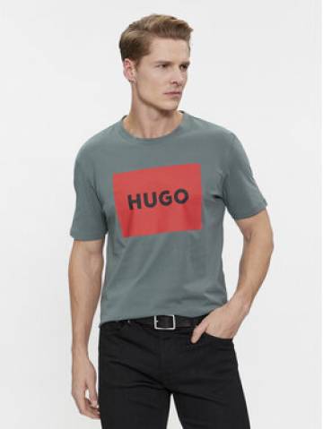 Hugo Футболка Dulive222 50467952 Зелений Regular Fit Hugo Футболка Dulive222 50467952 Зелений Regular Fit
