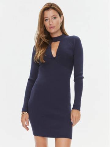Guess Трикотажна сукня W3BK0G Z2YN2 Cиній Slim Fit Guess Трикотажна сукня W3BK0G Z2YN2 Cиній Slim Fit
