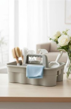 Кошик для зберігання - блідо-зелений