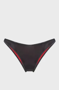 Женские черные трусики от купальника BFPN-PUNCHY-X MUTANDE Черный S Diesel A13191 0HERN