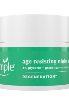 Регенерирующий ночной крем для лица Simple Age Resisting Night Cream против возрастных изменений, 50 мл