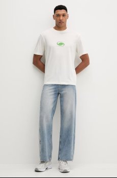 Хлопковая футболка Hugo Blue Nunarix