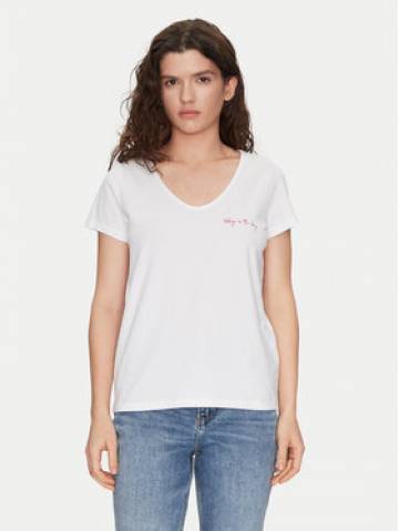 Pieces Футболка Silly 17156926 Білий Regular Fit Pieces Футболка Silly 17156926 Білий Regular Fit