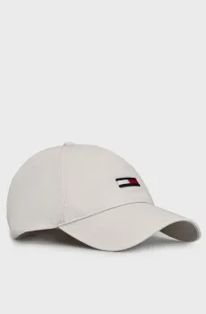 Женская бежевая кепка TJW ELONGATED FLAG CAP Бежевый ONESIZE Tommy Jeans AW0AW15842