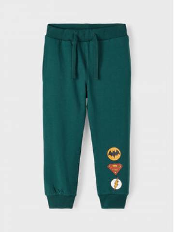 NAME IT Спортивні штани JUSTICE LEAGUE 13210804 Зелений Regular Fit NAME IT Спортивні штани JUSTICE LEAGUE 13210804 Зелений Regular Fit