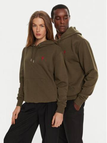 AMI PARIS Світшот USW235730 Коричневий Regular Fit AMI PARIS Світшот USW235730 Коричневий Regular Fit