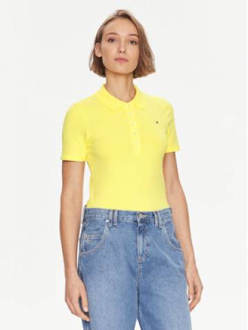 Tommy Hilfiger Поло 1985 WW0WW37823 Жовтий Slim Fit Tommy Hilfiger Поло 1985 WW0WW37823 Жовтий Slim Fit