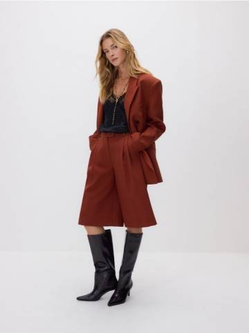 Reserved - Шорти зі стрілками - мідний - 711GM-28X