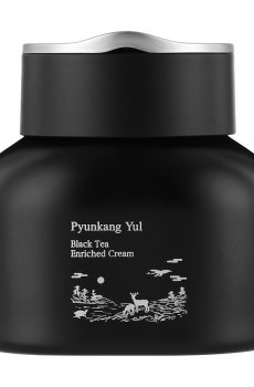 Крем для молодости и эластичности кожи лица Pyunkang Yul Black Tea Enriched Cream с черным чаем, 60 мл