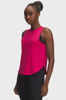 Женская малиновая майка UA Launch Elite Tank Малиновый XL Under Armour 1389563-681