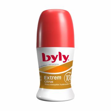 Шариковый антиперспирант Byly Extrem Citrus 100h с двойными активными микрочастицами, 50 мл Шариковый антиперспирант Byly Extrem Citrus 100h с двойными активными микрочастицами, 50 мл