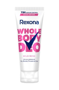 Дезодорант-крем женский Rexona Whole Body Дикая роза, 75 мл