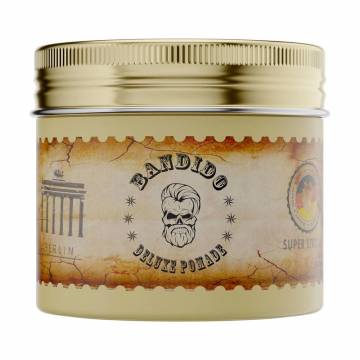 Мужская помада для укладки волос Bandido Deluxe Pomade, сильной фиксации, 125 мл Мужская помада для укладки волос Bandido Deluxe Pomade, сильной фиксации, 125 мл