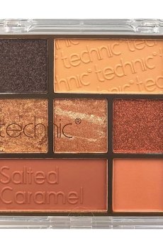 Палетка теней для век technic Pressed Pigment Eyeshadow Palette, Salted Caramel, 10.5 г