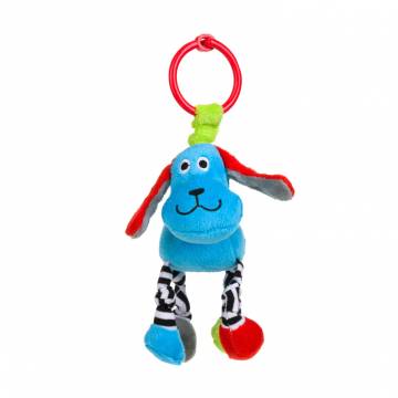 Игрушка-погремушка Canpol Babies Собачка, голубая, с рождения (68/051) Игрушка-погремушка Canpol Babies Собачка, голубая, с рождения (68/051)