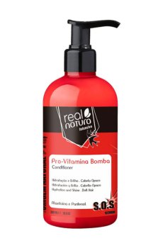 Кондиционер для интенсивного увлажнения волос Real Natura Sem Sal Pro-Vitamina Bomba, 300 мл