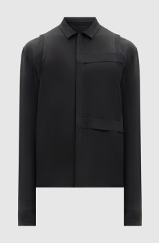Черная рубашка Sinew