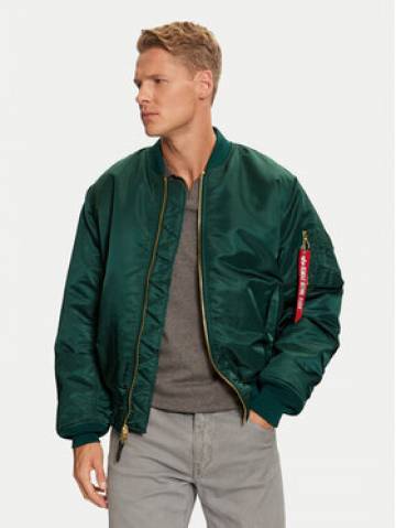 Alpha Industries Куртка бомбер 100101 Зелений Regular Fit Alpha Industries Куртка бомбер 100101 Зелений Regular Fit