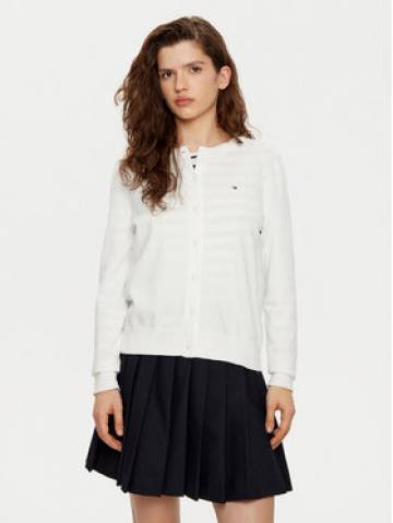 Tommy Hilfiger Кардиган WW0WW42370 Білий Regular Fit