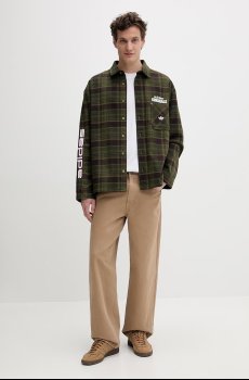 Хлопковая рубашка adidas Originals