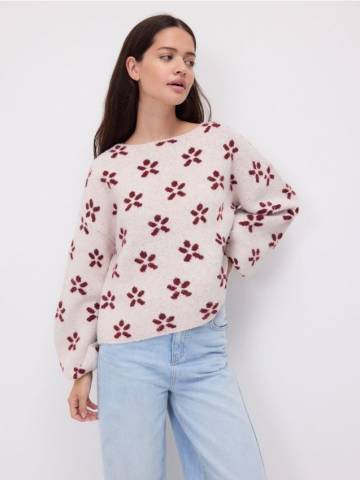 Reserved - Джемпер із візерунком - різнобарвний - 248GV-MLC Reserved - Джемпер із візерунком - різнобарвний - 248GV-MLC