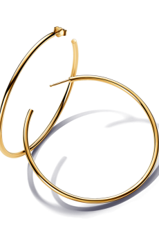 Сережки "Відкриті кільця"