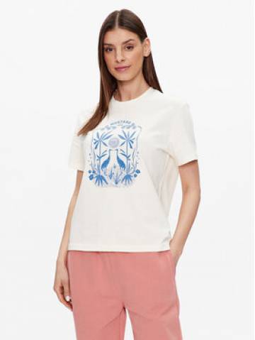 Mustang Футболка Alina 1013388 Écru Regular Fit Mustang Футболка Alina 1013388 Écru Regular Fit