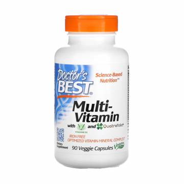 Мультивитамины Doctors Best Multi-Vitamin, 90 веганских капсул. Мультивитамины Doctors Best Multi-Vitamin, 90 веганских капсул.