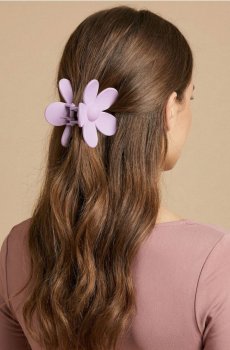 Затискач для волосся - Фіолетовий