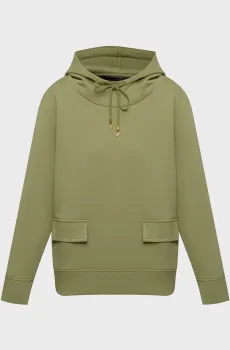 Женское зеленое худи DETAIL Зеленый XS Karl Lagerfeld B1W20013