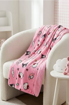 Плед Hello Kitty - рожевий