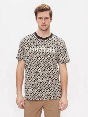 Tommy Hilfiger Футболка Aop Monotype Tee MW0MW34187 Чорний Regular Fit Tommy Hilfiger Футболка Aop Monotype Tee MW0MW34187 Чорний Regular Fit