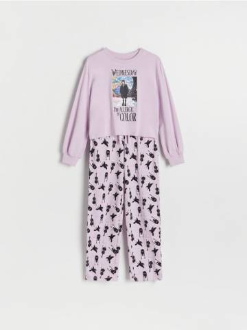 Reserved - GIRLS` PYJAMA - лавандовий - 795BW-04X Reserved - GIRLS` PYJAMA - лавандовий - 795BW-04X