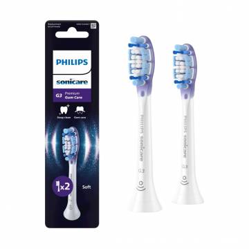 Сменные насадки для электрической звуковой зубной щетки Philips Sonicare Premium Gum Care HX9052/87, 2 шт Сменные насадки для электрической звуковой зубной щетки Philips Sonicare Premium Gum Care HX9052/87, 2 шт