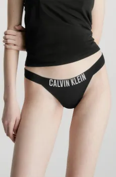 Женские черные трусики от купальника BRAZILIAN Черный S Calvin Klein KW0KW01984