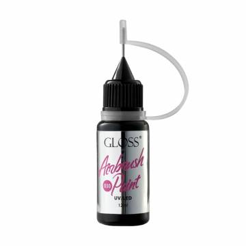 Краска для аэрографа Gloss Airbrush Paint UV/LED 030, 12 мл Краска для аэрографа Gloss Airbrush Paint UV/LED 030, 12 мл