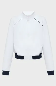 Женская белая спортивная кофта Белый S Guess V6GQ05.K2916;G011