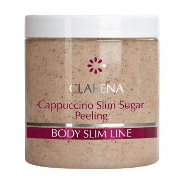 Скраб для тела Clarena Body Line Cappuccino Slim Sugar Peeling, 500 мл Скраб для тела Clarena Body Line Cappuccino Slim Sugar Peeling, 500 мл