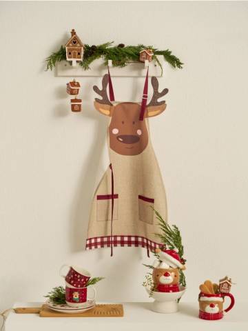 Дитячий фартух - бежевий