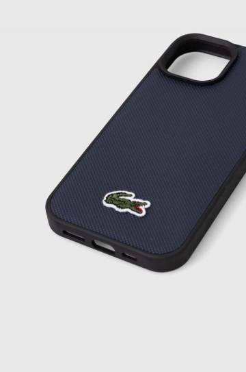 Чехол на телефон Lacoste iPhone 15 / 14 / 13 6.1" цвет синий Чехол на телефон Lacoste iPhone 15 / 14 / 13 6.1" цвет синий