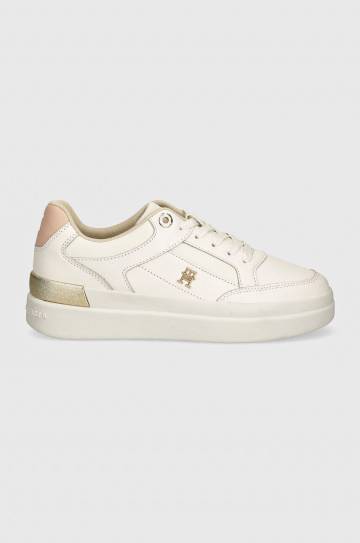 Кроссовки Tommy Hilfiger LUX HARDWARE COURT цвет белый FW0FW07997 Кроссовки Tommy Hilfiger LUX HARDWARE COURT цвет белый FW0FW07997