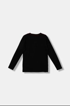 Хлопковый детский лонгслив Guess