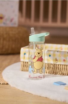 Бутилка зі соломинкою Winnie the Pooh - різнобарвний