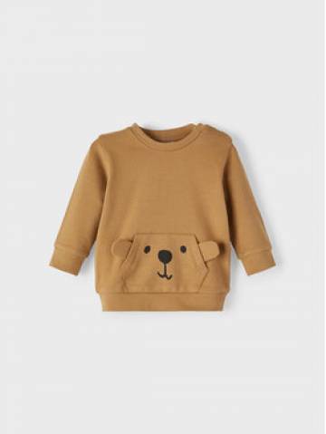 NAME IT Світшот 13212774 Коричневий Regular Fit NAME IT Світшот 13212774 Коричневий Regular Fit