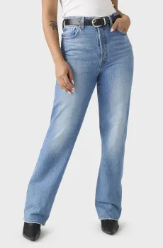 Женские голубые джинсы Ribcage Голубой 25-30 Levi’s® 79078;0008