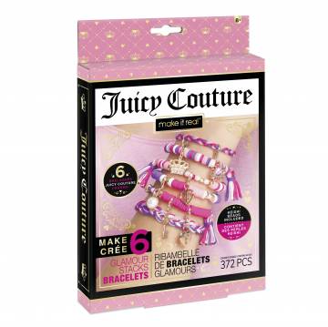 Набір для створення шарм-браслетів Make it Real Juicy Couture Гламурні браслети (MR4438) Набір для створення шарм-браслетів Make it Real Juicy Couture Гламурні браслети (MR4438)