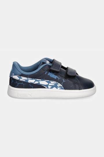 Детские кроссовки Puma Smash 3.0 L Icy Monster цвет синий 397990 Детские кроссовки Puma Smash 3.0 L Icy Monster цвет синий 397990
