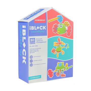 Головоломка iBlock Create & Play от 3 лет, 50 деталей (PL-921-316) Головоломка iBlock Create & Play от 3 лет, 50 деталей (PL-921-316)