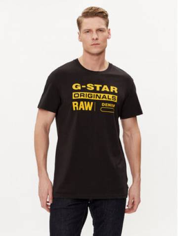 G-Star Raw Футболка Graphic 8 R T Ss D14143-336-6484 Чорний Regular Fit G-Star Raw Футболка Graphic 8 R T Ss D14143-336-6484 Чорний Regular Fit
