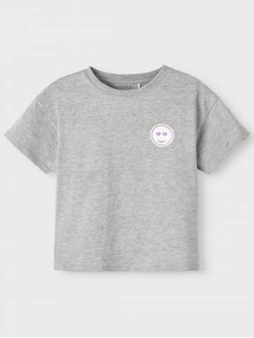 NAME IT Футболка 13219322 Сірий Loose Fit NAME IT Футболка 13219322 Сірий Loose Fit